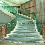 Kaca Inlay untuk Railing Tangga - Tempat Pembuatan Kaca Inlay Berkualitas